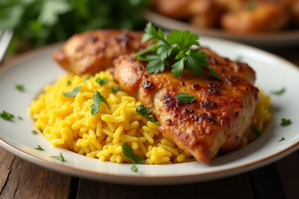 Chicken and Yellow Rice Recipe