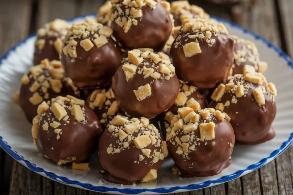 How to Make Butterfinger Balls