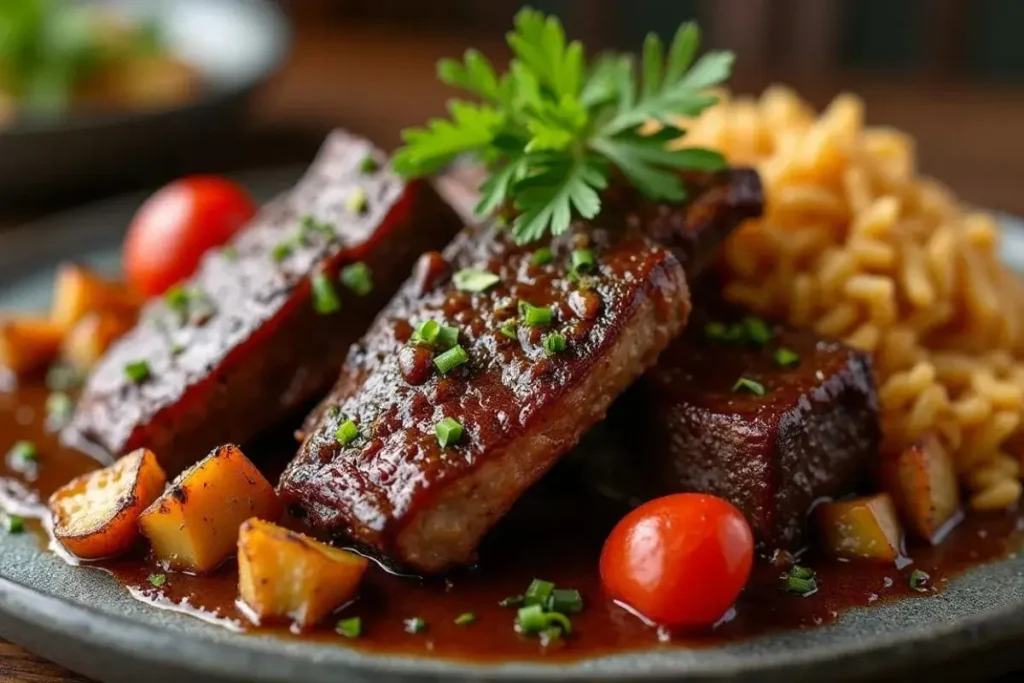 Oxtail Seasoning on Beef Short Ribs