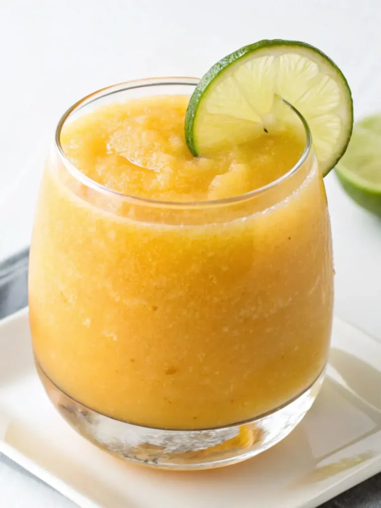 Refreshing Mango Daiquiri Mocktail Glass