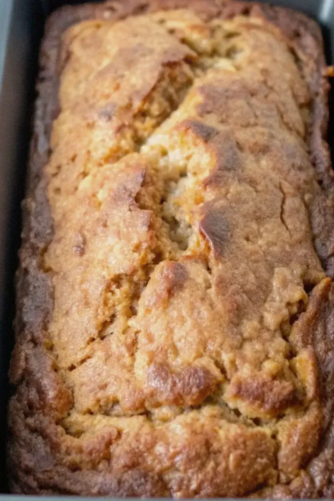 A whole loaf of Amish Cinnamon Bread