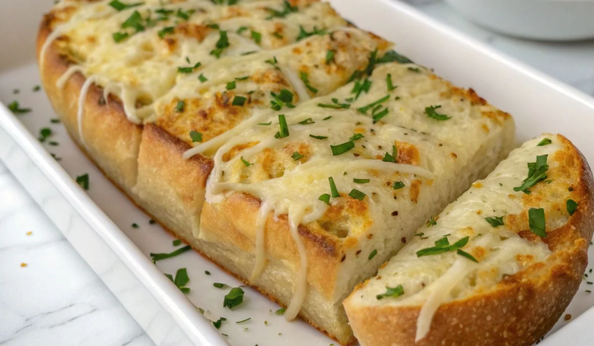 Cheesy Garlic Bread Recipe