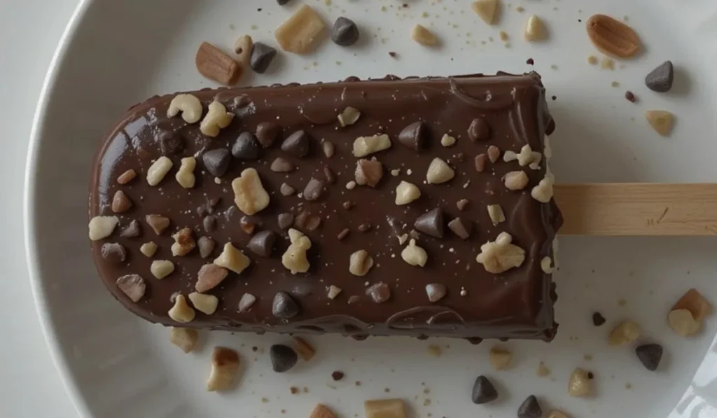 Homemade Eskimo Pie Popsicles