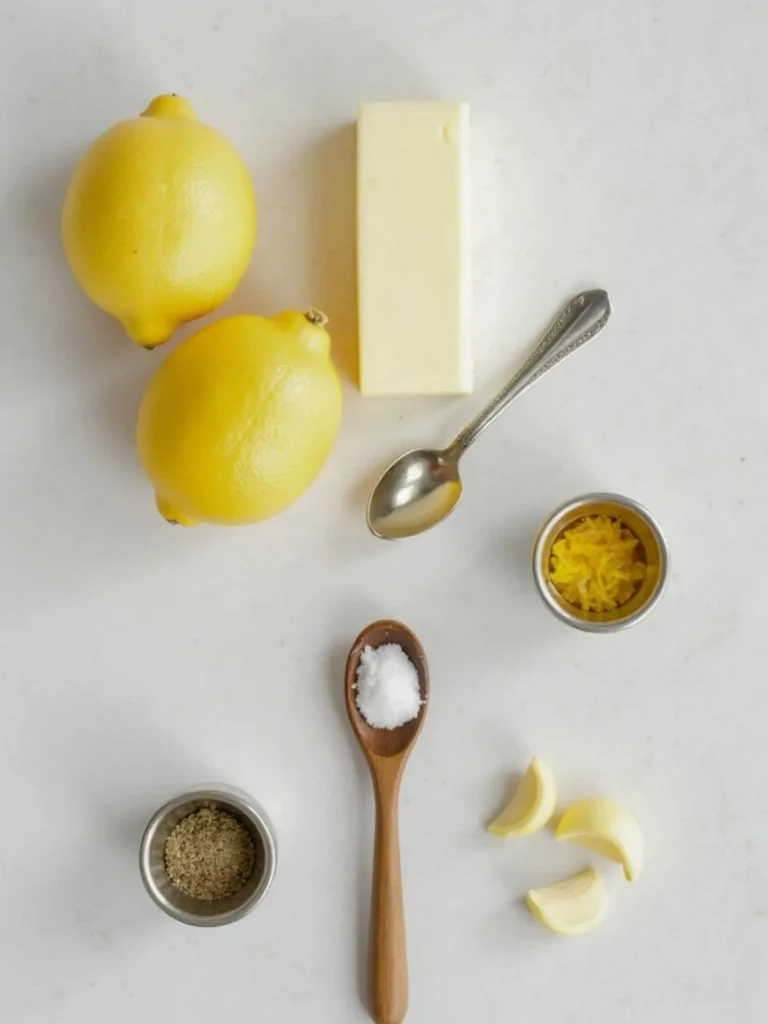 Ingredients in Honey Lemon Pepper Sauce