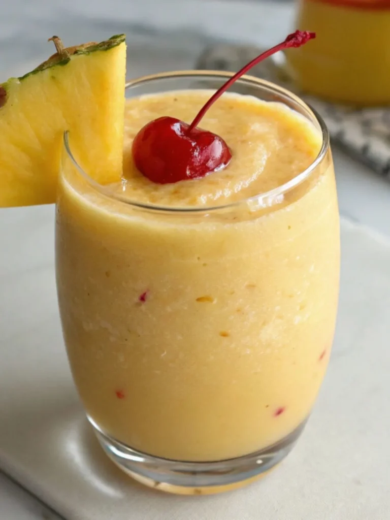 Mango Colada Mocktail