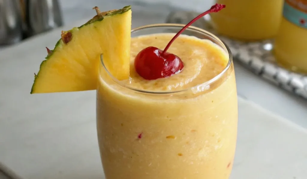Mango Colada Mocktail Recipe