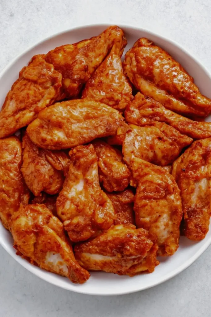 Marinated wings
