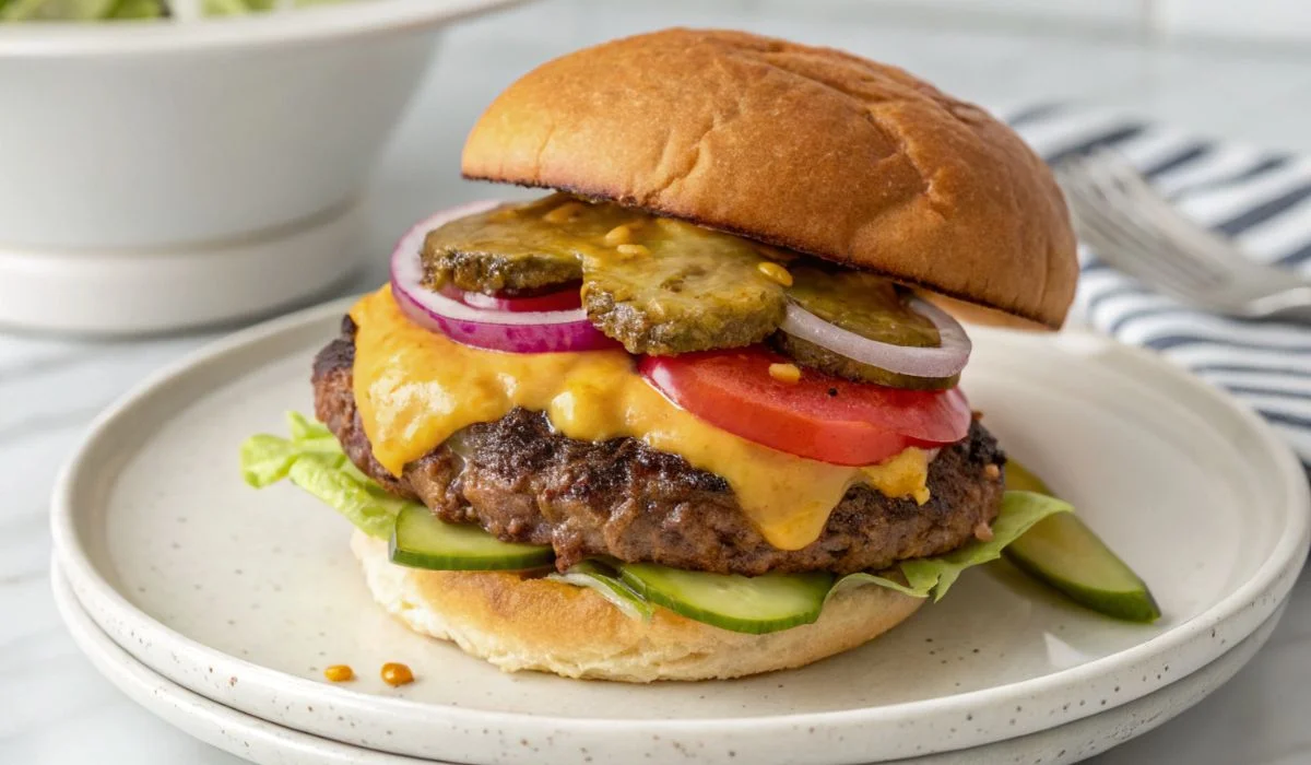 Cheesy Smash Burger Recipe