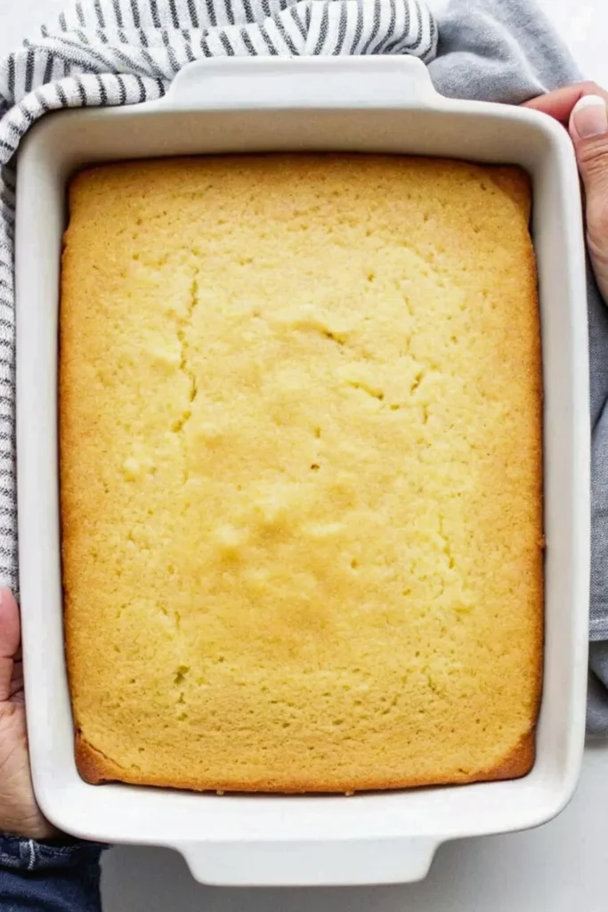 a fresh cornbread loaf