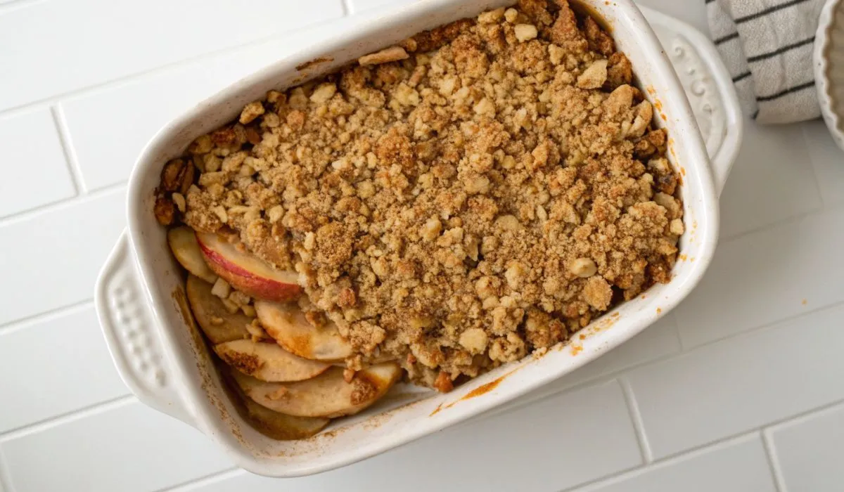 Apple Crisp Recipe with Oats