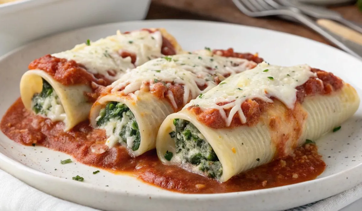 manicotti recipe