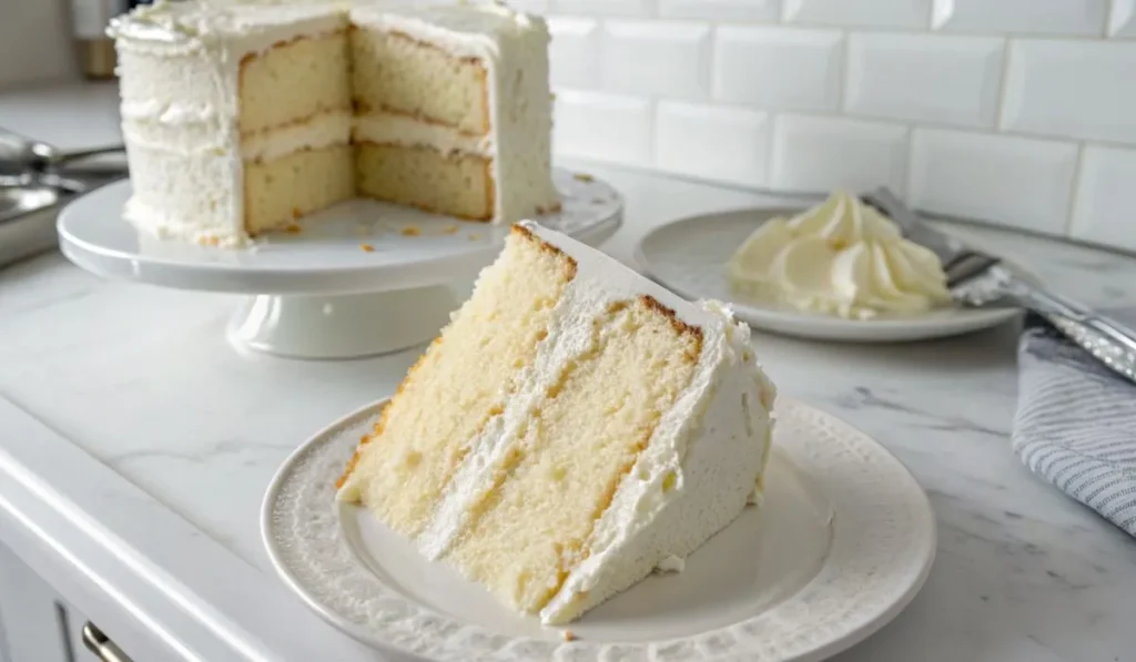 Fluffy White Cake Recipe